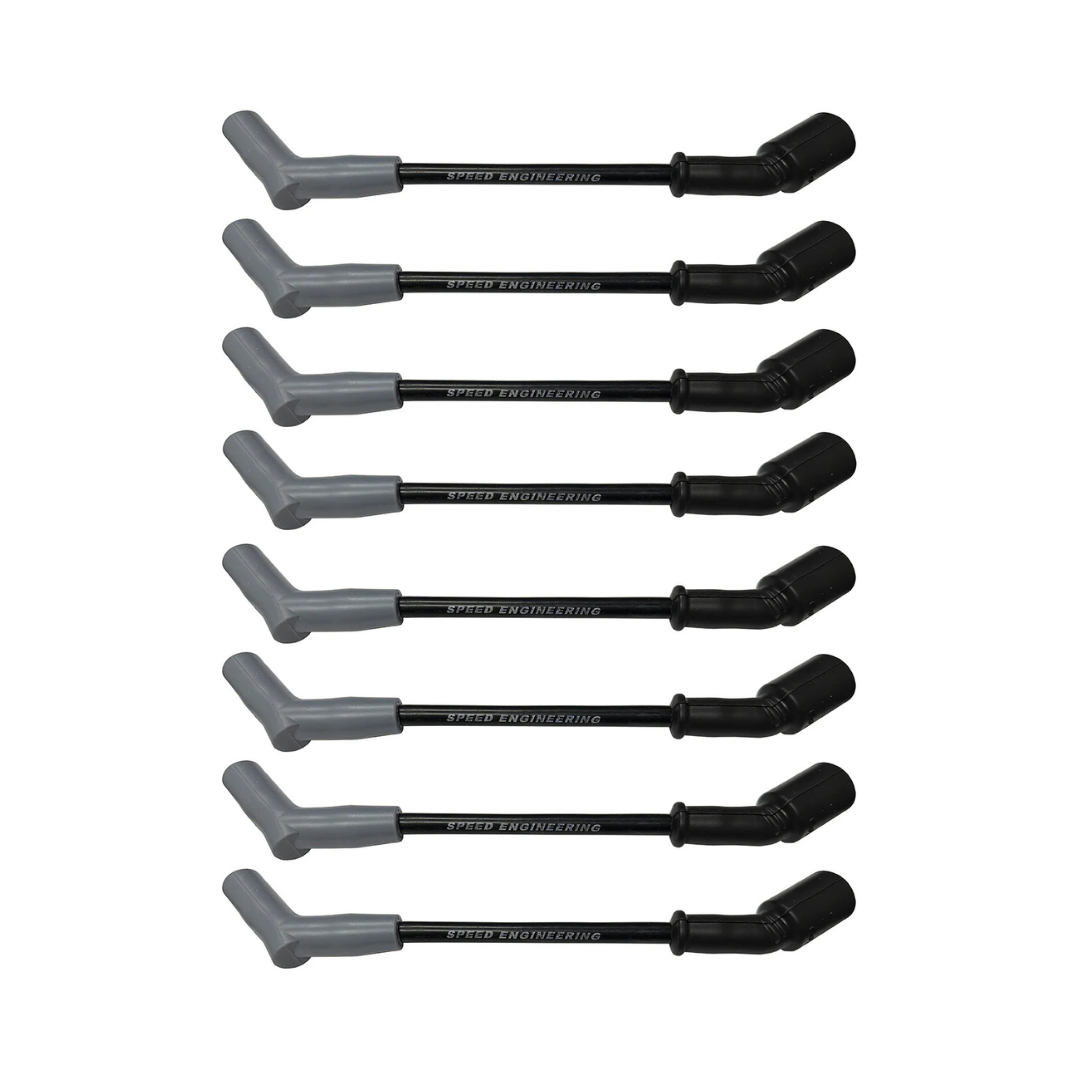 LS 10" Black Spark Plug Wires Car, Truck, & SUV (4.8L, 5.3L, 6.0L, 6.2L Engines)