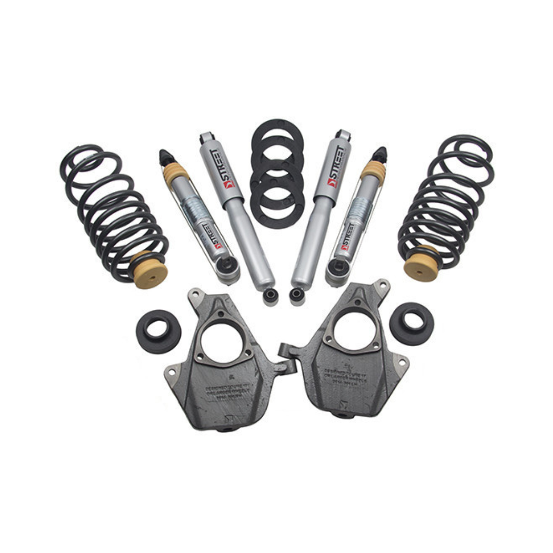Belltech 14-20 GM SUV 2/4 Lowering Kit WITHOUT Magnetic Ride w/ Street Performance Shocks