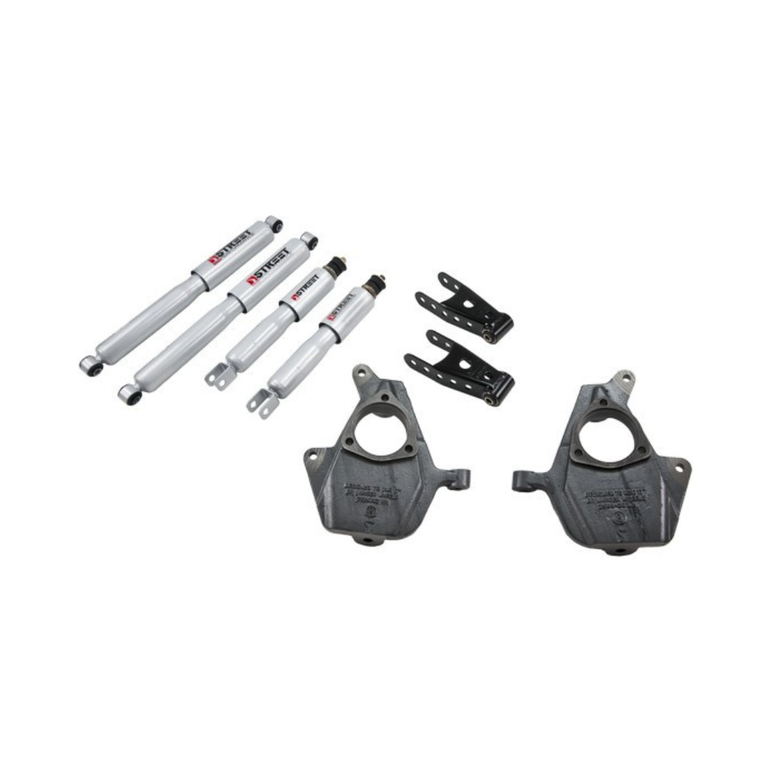 Belltech 01+ Chevy/GMC Truck/SUV Lowering Kit w/ Street Performance Shocks