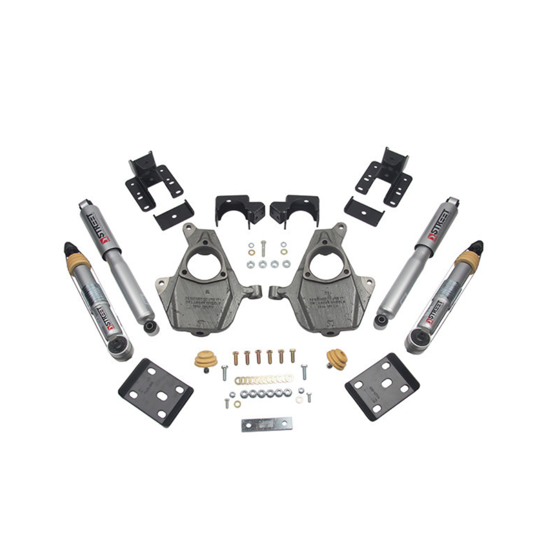 Belltech 4/6 Lowering Kit 16.5-17 Silverado/Sierra All Cabs 2WD