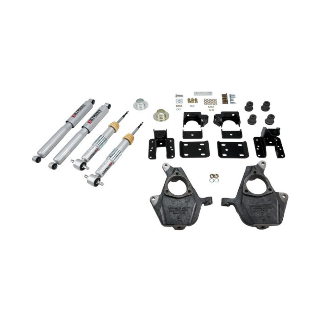 Belltech 4/6 Lowering Kit w/ SP Shocks 07-13 Silverado/Sierra All Cabs 2WD