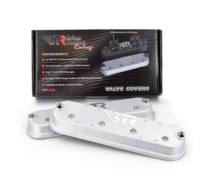 BTR LS Valve Cover Set w/ Logo