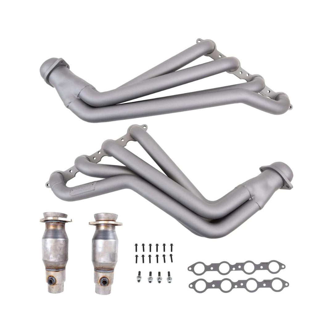 BBK 2010-15 Camaro LS3/L99 1-7/8 Full-Length Headers W/ High Flow Cats (Titanium Ceramic)