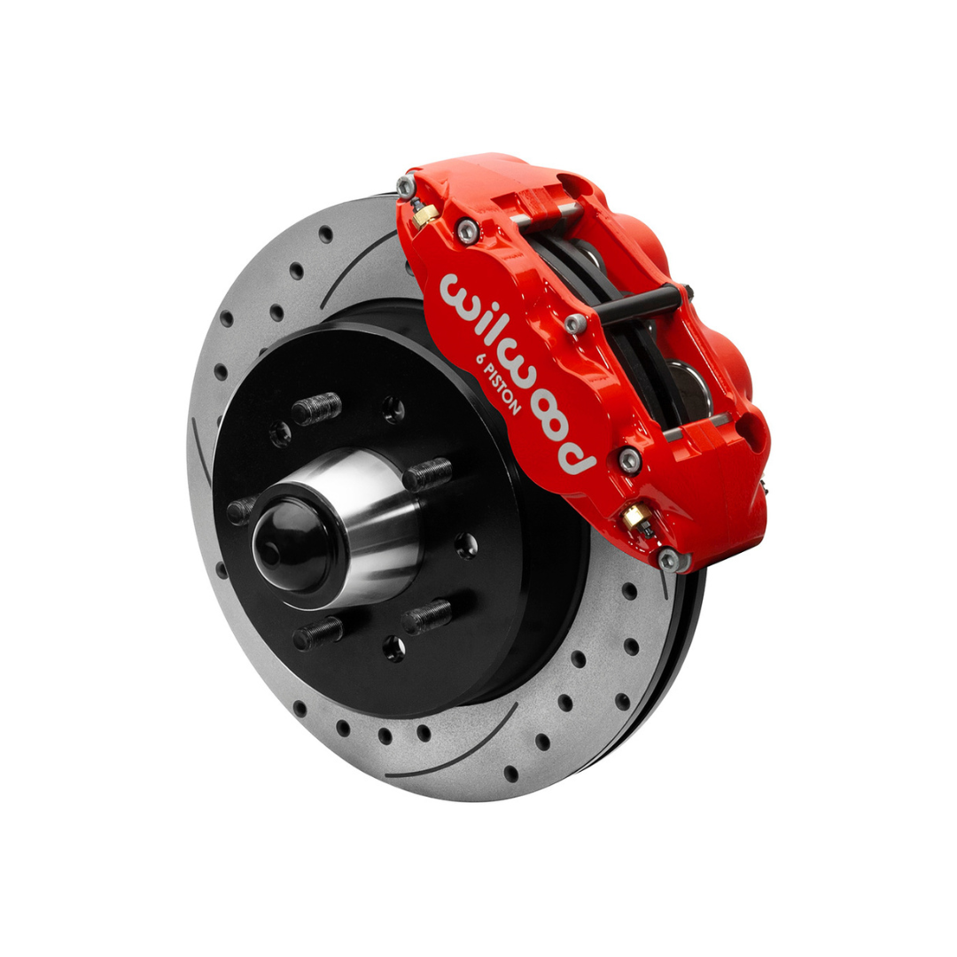 Wilwood 88-98 OBS C1500 Big Brake Kit w/ 1pc Drilled & Slotted Rotors