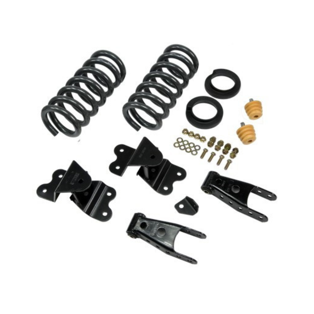 Belltech 2"/4" Spring Drop Kit W/o Shocks - 88-98 Chevrolet C1500