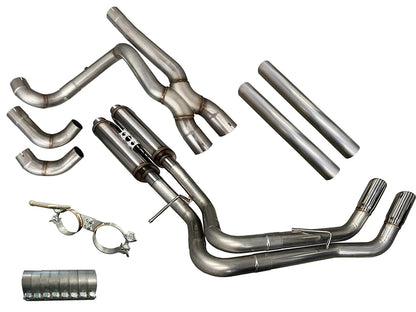 99-19 Silverado & Sierra True Dual Rear Exit Exhaust System for Single Cab