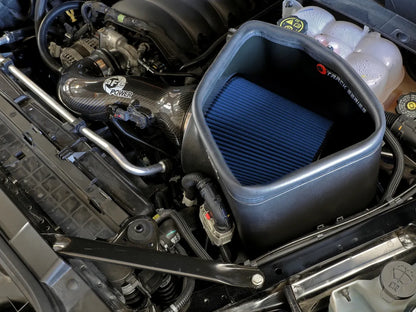 aFe 19-26 GM Truck & SUV 5.3L 6.2L Track Series Carbon Fiber Cold Air Intake System With Pro 5R Filters