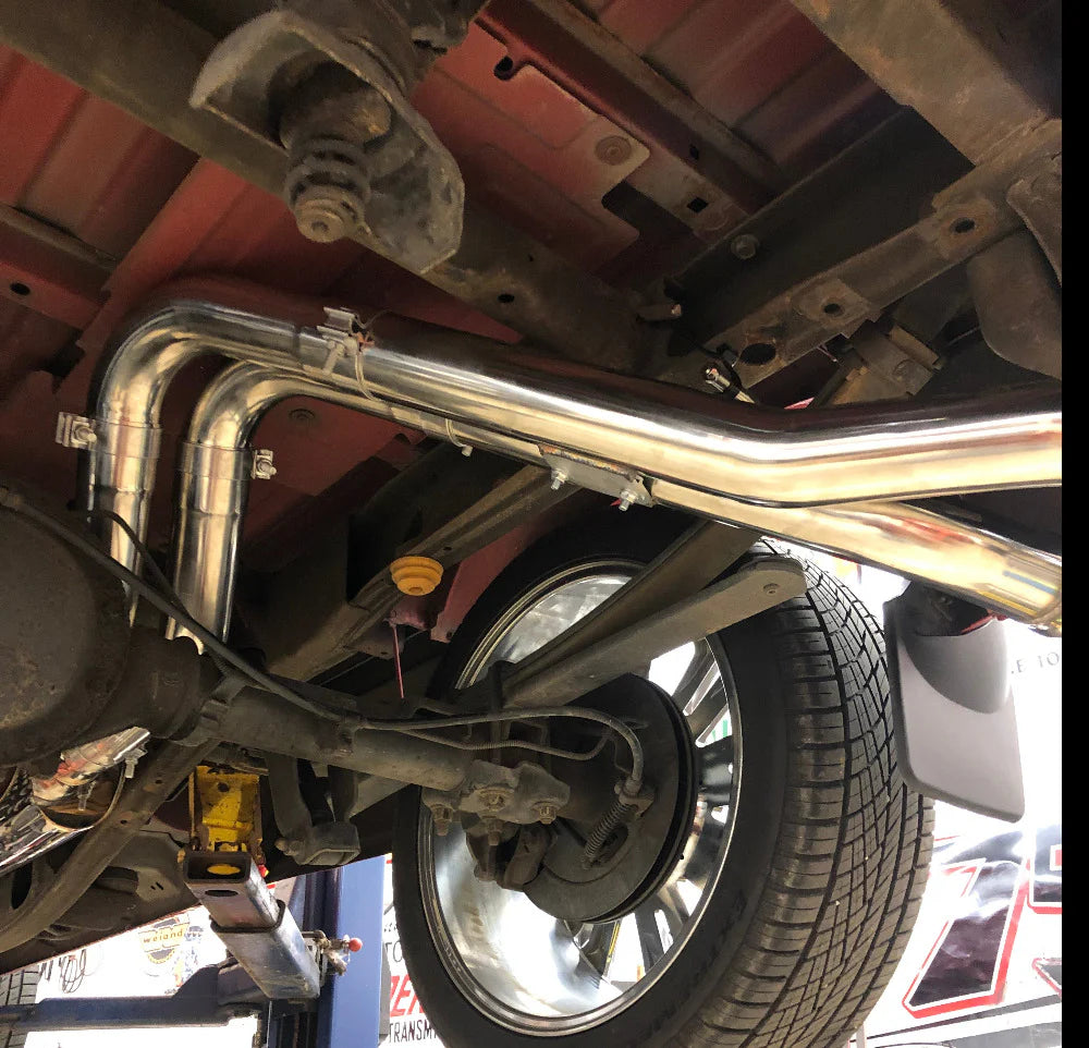07-19 Silverado & Sierra True Dual Exhaust System (Crew & Extra Cab) "Rear Exit"
