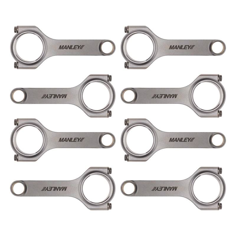 Manley LS H-Beam Connecting Rod Set – 6.125 in. Length