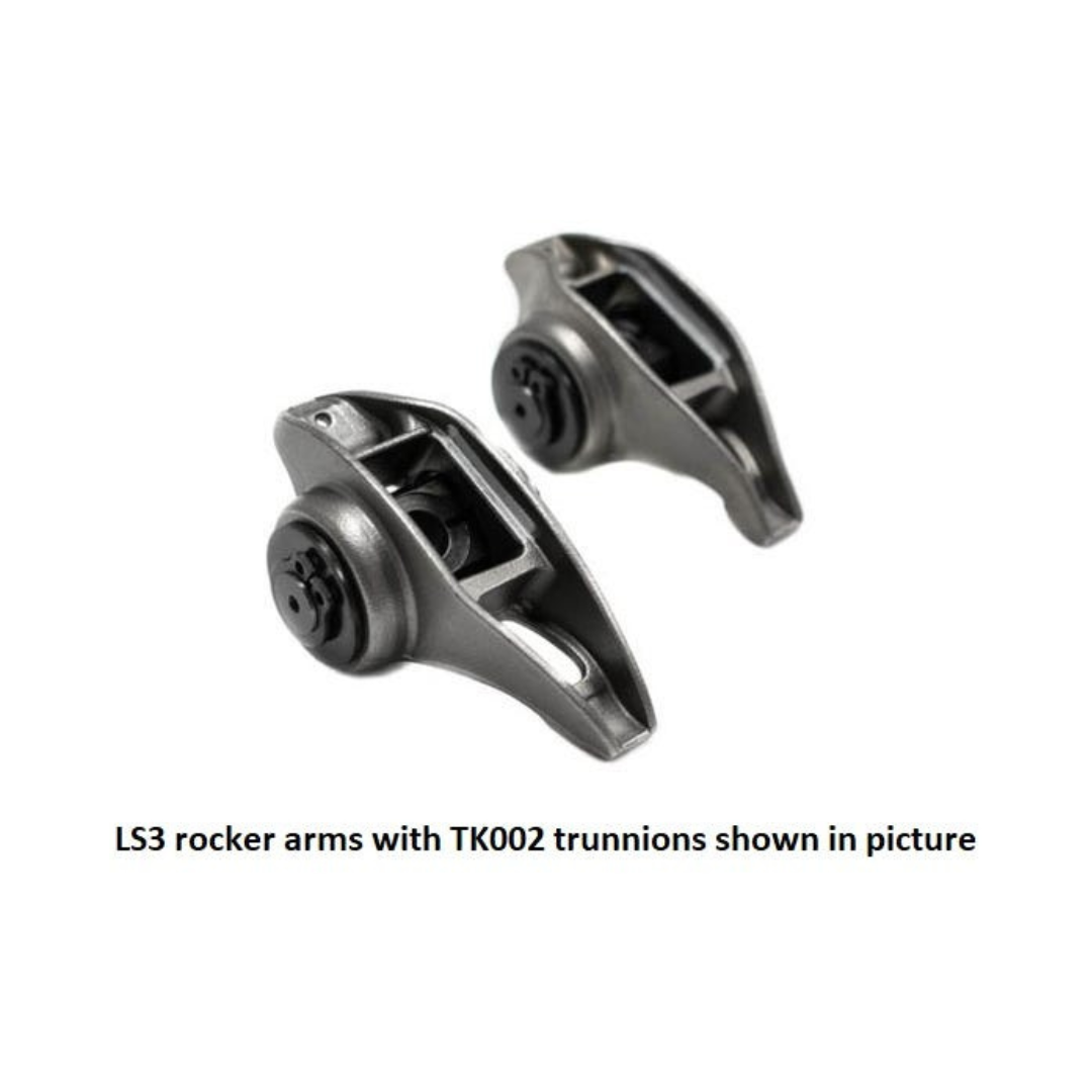 LS3 Rocker Arms w/ BTR Trunnion Kit Installed