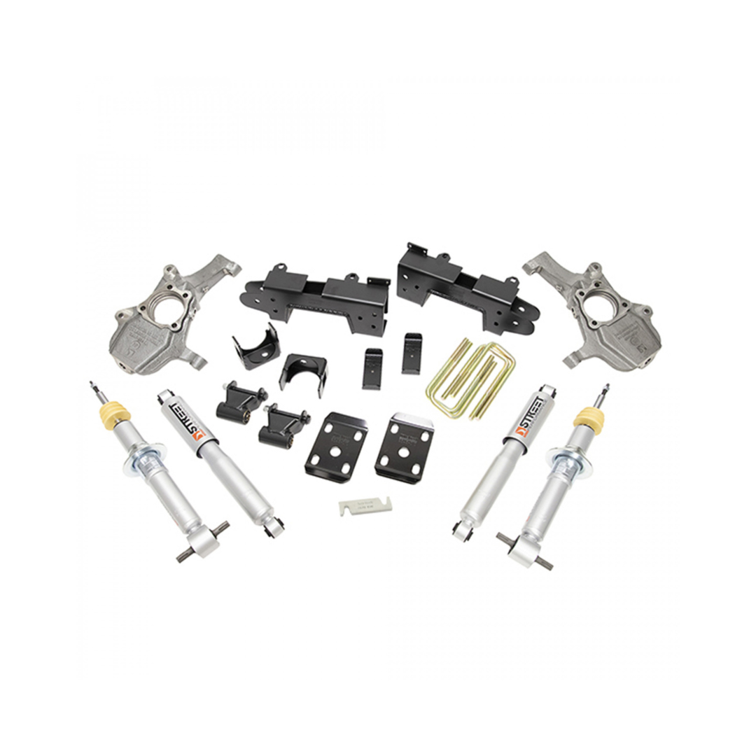 Belltech 4/6 Lowering Kit 2019+ Chevy Silverado 1500/GMC Sierra 1500 4x4