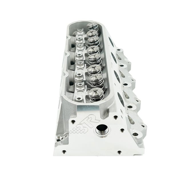 BTR Canted Valve Cylinder Head Cathedral Port 6 Bolt CNC Ported - Assembled - Each