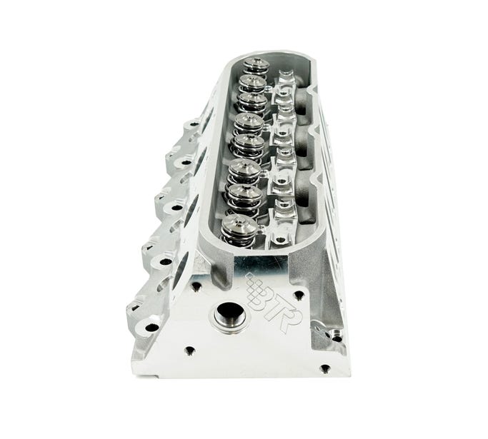 BTR Canted Valve Cylinder Head Cathedral Port 6 Bolt CNC Ported - Assembled - Each