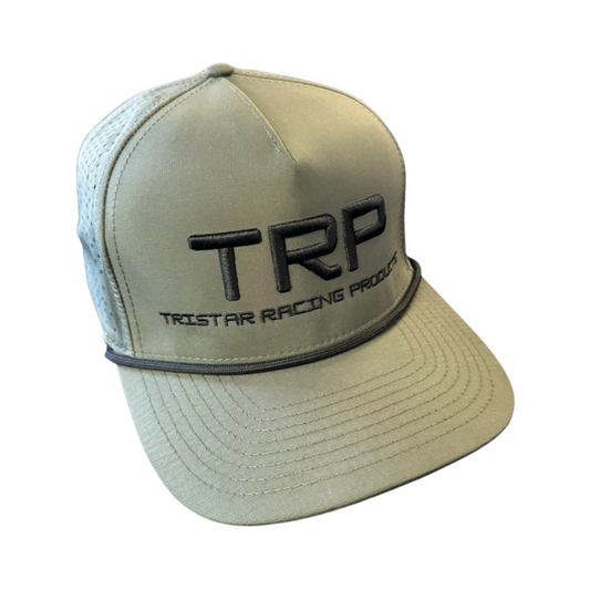 TRP Hat - OD Green w/ Black Rope