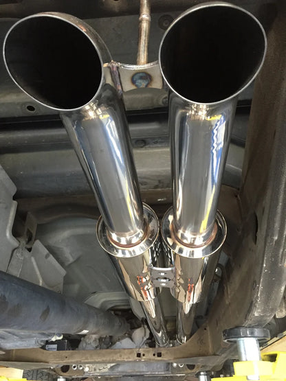 99-19 Silverado & Sierra True Dual Exhaust System for Single Cab "Axle Exit"