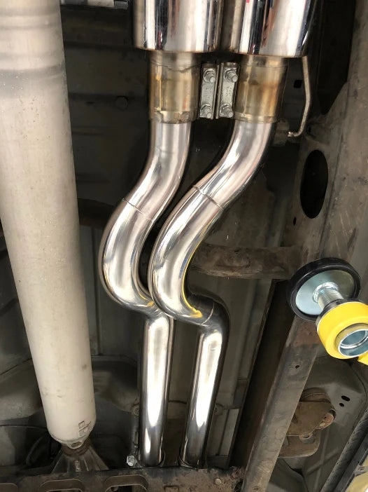 99-06 Silverado & Sierra True Dual Exhaust System for Crew & Extra Cab "Axle Exit"
