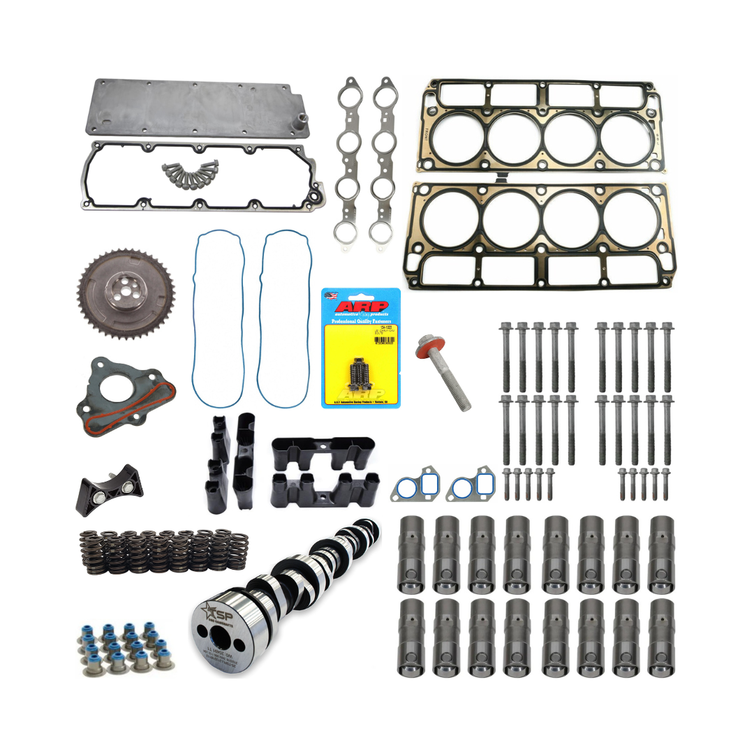 TSP 07-13 6.0L & 6.2L GM Truck DOD/AFM/VVT Delete Kit w/ Texas Speed Truck Cam Kit